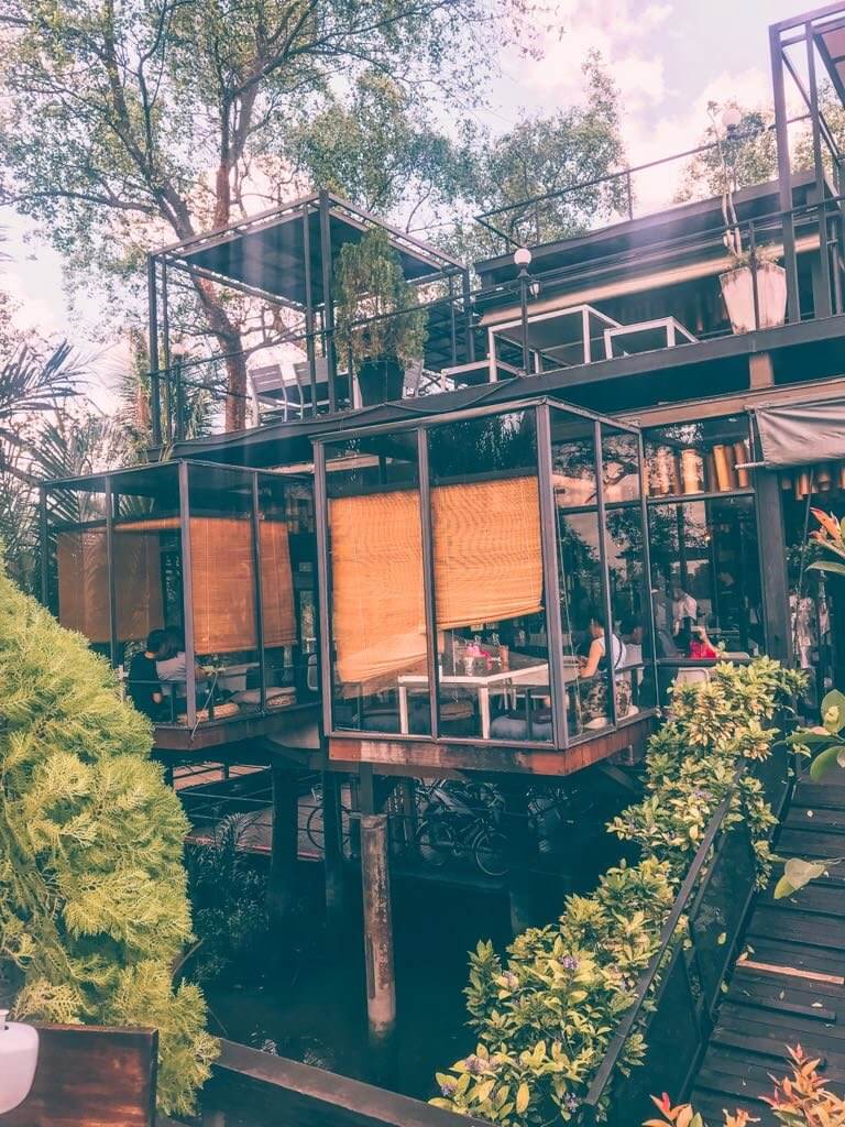 Bangkok treehouse outside view