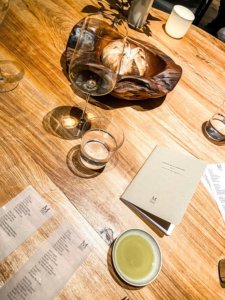 bread served at the mirazur with a poem by Pablo Neruda